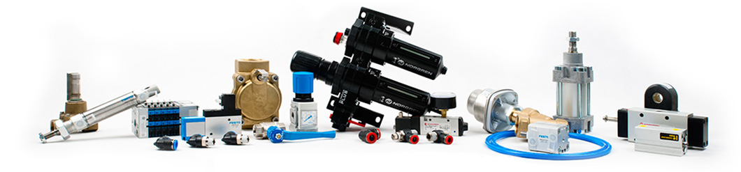 Nous fournissons de l&rsquo;Equipment de la pneumatique et l&rsquo;hydraulique